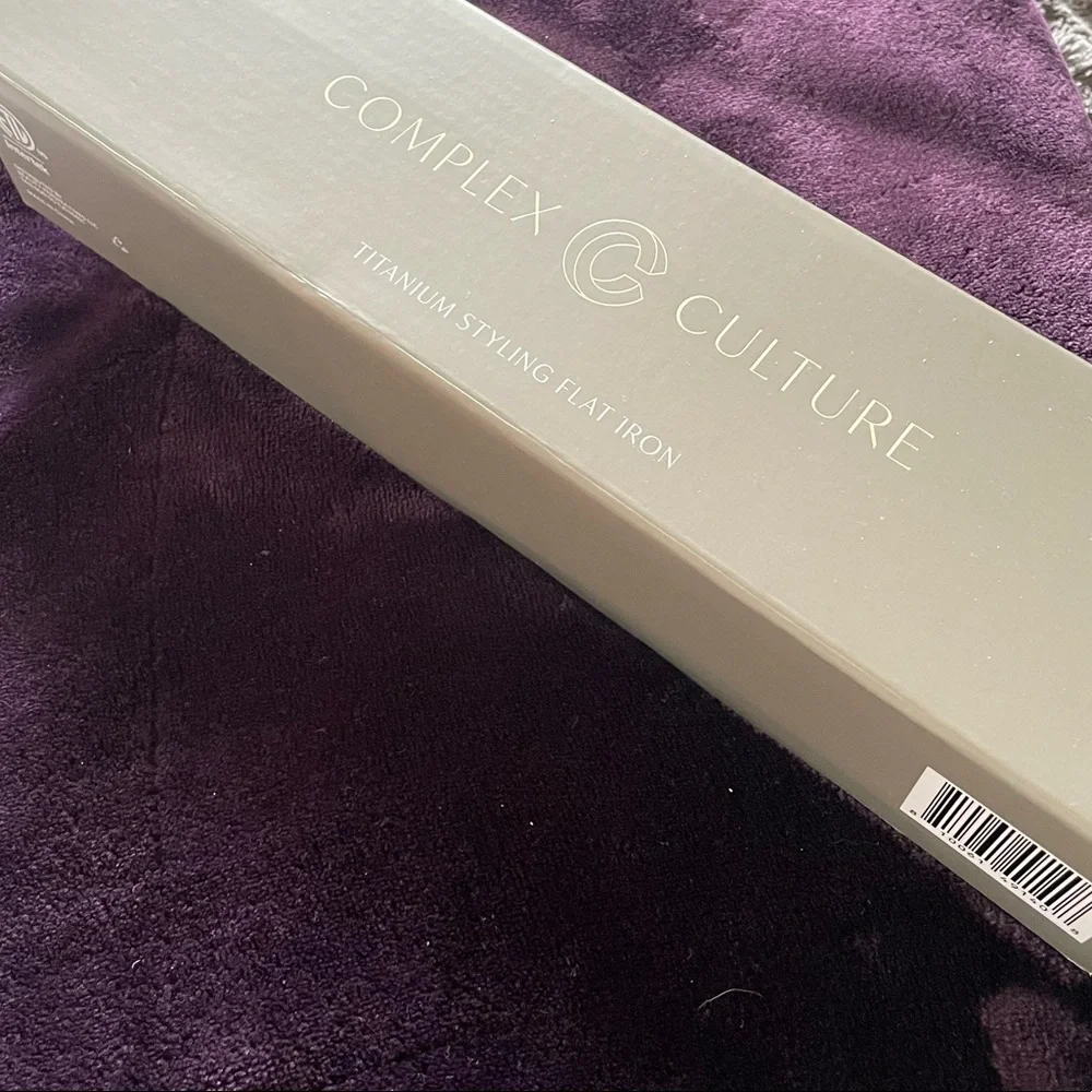 Complex Culture Titanium Styling Flat Iron
